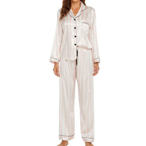 Pijama de Mujer Más Popular, Hecho a Medida, Cintura Elástica, Verano, Informal, 100% Algodón, Transpirable, Alta Calidad, en Venta - Product Image 2