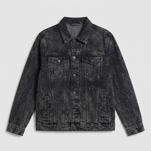 Veste en jean pour homme de haute qualité, design avant-gardiste, étiquetage personnalisé et distribution mondiale, veste en jean la plus vendue - Product Image 1