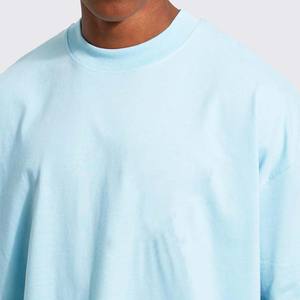 Conjuntos Deportivos Casuales de Verano para Hombre al por Mayor, Trajes de 2 Piezas de Algodón Grueso y Transpirable con Logotipo Bordado Personalizado, Tallas Grandes - Product Image 5