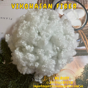 เส้นใยโพลีเอสเตอร์ 100% - เส้นใยรีไซเคิลสีขาวจากผู้ผลิตวิโกฮาซาน และเส้นใยสังเคราะห์สำหรับขายส่ง - Product Image 5