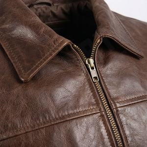 Veste de moto en cuir véritable pour homme de qualité supérieure, nouvelle arrivée, vestes de moto d'hiver, protections amovibles, personnalisables - Product Image 4