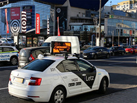 Écran LED de toit de taxi Xixun System, double mode WiFi 4G, panneau publicitaire mobile
