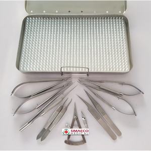 <b>Electric</b> Stainless Steel Dressing Brown Forceps 9x9 Teeth Basis of Surgical <b>Instruments</b> - Product Image 3