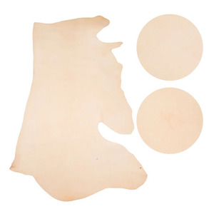Cuero Vacuno de Primera Calidad Sin Teñir de Secado Rápido, 1.2-1.6mm de Grosor, Acabado Mate Liso, Superficie Limpia, Pieles Genuinas para Carteras y Cinturones de Hombre - Product Image 6