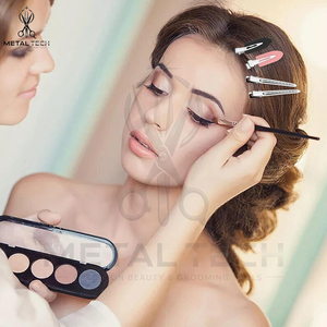 Pinces à cheveux en acier inoxydable en gros, sans plis ni traces, pour maquillage, épingles de sectionnement pour salon, accessoires de coiffure - Product Image 6
