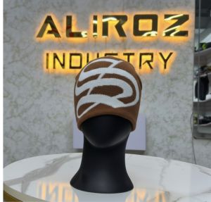 Gorro de Punto Premium, Gorra de Lana Acrílica Unisex, Diseño Personalizable, Estilo Casual de Invierno para la Calle - Product Image 1