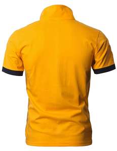 Camiseta de Golf Lisa con Logotipo de Marca Personalizado, Suministro de Fábrica, para Hombre, Informal, de Negocios, de Secado Rápido, 100% Algodón Jersey - Product Image 6