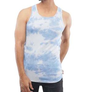 เสื้อกล้ามผู้ชายแบบถัก พิมพ์ลายด้วยความร้อนตามสั่ง OEM ไซส์ใหญ่ ระบายอากาศได้ดี แห้งเร็ว เป็นมิตรกับสิ่งแวดล้อม ผลิตจากผ้าฝ้ายผสมโพลีเอสเตอร์ รุ่นใหม่ - Product Image 6