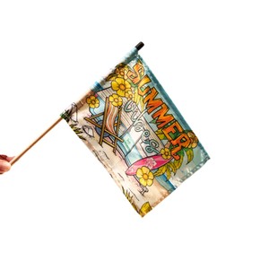 Bandera Portátil para Exteriores del Campeonato de Carreras de Drag, Rectangular, de Poliéster, con Asta de Acrílico, Impresión Digital, para Eventos Deportivos - Product Image 5