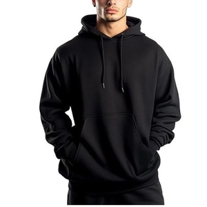 Sudadera con Capucha para Hombre, 100% Algodón, Hombros Caídos, Personalizable con Logotipo, Talla Grande, para Exportación - Product Image 1