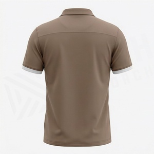 เสื้อโปโลแขนสั้นคอลเลคชั่นผู้ชายปี 2025 ผ้าฝ้าย คอซิป ไซส์ใหญ่ ลายเรียบ สีตามสั่ง เสื้อฤดูร้อน - Product Image 2