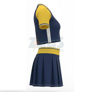 Uniforme de Animadoras con Diseño Moderno, Venta al por Mayor, Uniforme de Animadoras con Contraste de Color - Product Image 2