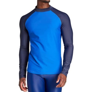 Vêtements de sport respirants à manches longues pour hommes, vêtements de compression pour la gym, t-shirt de compression à manches longues - Product Image 1