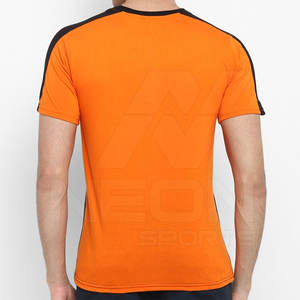 เสื้อยืดคอกลมสีพื้นคุณภาพพรีเมียมขายส่ง แขนสั้น สไตล์ลำลอง ปรับแต่งได้ รุ่นล่าสุด ผ้าฝ้าย 100% เสื้อยืดผู้ชาย - Product Image 4