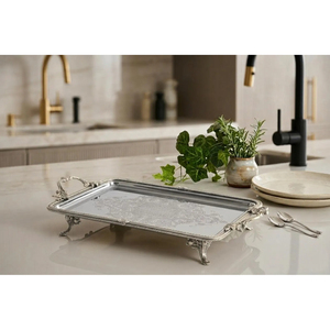 Latest Collection Of Metal <b>Chocolate</b> Tray For Ramadan Premium Quality Luxury <b>Chocolate</b> Platter Top Selling <b>Fancy</b> <b>Chocolate</b> Tray - Product Image 3