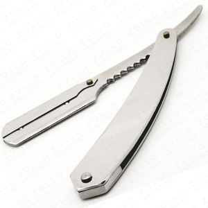 Navaja de Afeitar Plegable al por Mayor con Hoja de Acero Inoxidable y Mango de Madera, Herramienta Manual de Barbería para Hombres OEM - Product Image 5