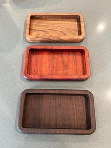 Bandeja de Madera de Acacia para Servir Aperitivos, Platos Rectangulares de Madera para Decoración del Hogar, Comida y Verduras - Product Image 6