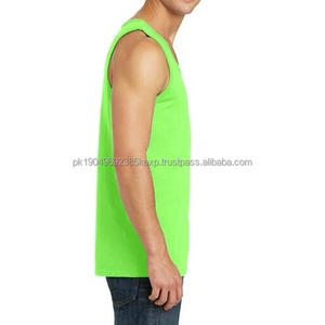 Camiseta sin Mangas de Poliéster para Hombre, Fabricada en Fábrica, Chaleco de Secado Rápido para Hombre - Product Image 3