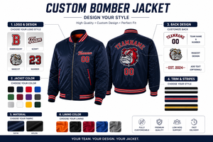 Chaqueta de satén personalizada para equipos, con logo bordado frontal y trasero, estilo bomber, cierre de cremallera, para compradores mayoristas de moda, listado en el catálogo. - Product Image 5