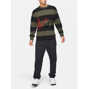 Custom <b>Mens</b> Womens Cotton Sweatshirt Hooded <b>Pullover</b> Crew Neck Fashion Sports Printed Embroidered Oversized Slim Fit Casual - Product Image 1