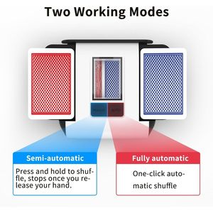 Mescolatore di Carte Automatico a Doppia Modalità, Macchina Premium per Mescolare Carte - Product Image 1
