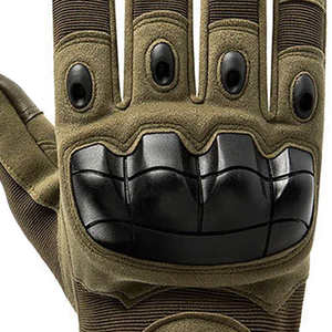 Guantes de Motocicleta de Invierno con Pantalla Táctil de Cuero, Protección de Nudillos, Diseño Impermeable de Dedo Completo, para Carreras de Aventura - Product Image 6