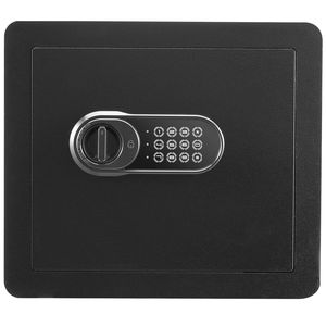 Cassaforte Domestica in Acciaio da 1,2 Piedi Cubici con Tastierino Digitale, Armadietto Ignifugo con Serratura e 2 Chiavi, Protezione Sicura - Product Image 1
