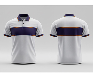 Durable Polyester Sublimation Polo Shirt for Training Wear Durable Stitching for Men Women Youth Quick-Dry Dry-Fit Active Polo - Product Image 4