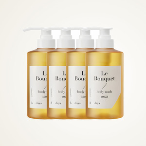 เจลอาบน้ำเกาหลี K-Beauty Months and Days Perfume Care Body Wash Le Bouquet ผลิตในเกาหลี 500 มล. กลิ่นดอกไม้ - Product Image 4