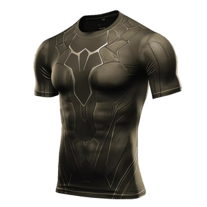 Maillot de compression BJJ robuste unisexe à manches longues, Rashguard MMA à séchage rapide en Spandex/Polyester 220g, personnalisable, vierge, sans Gi, direct usine - Product Image 1