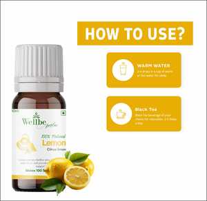 Wellbe Wild Palm Lemon Gouttes Naturelles aux Herbes 10ml Qualité Alimentaire en Bouteille - Product Image 5