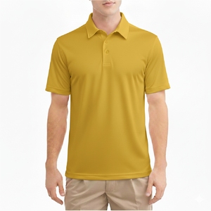 Polo d'été pour homme, tissu léger et respirant, coupe ajustée, tenue décontractée et élégante - Product Image 4