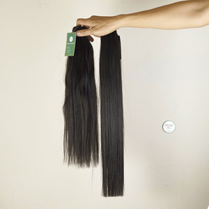 ผมแท้เวียดนาม GUGU Remy Virgin แบบตรง  ถักสองชั้น  ปลายผมเต็ม  ทุกสี  น้ำหนัก 100 กรัม - Product Image 1
