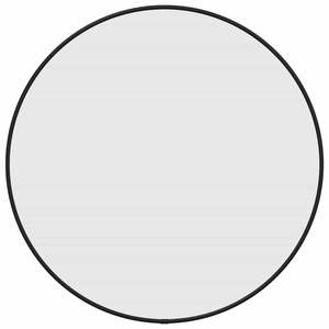 Espejo Circular de Pared de Vidrio Negro, PVC, Montado en Pared, con Estilo Elegante - Product Image 2