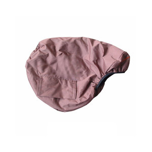 Navy Blue Cotton Horse Saddle Cover for <b>Equestrian</b> Use - Product Image 2