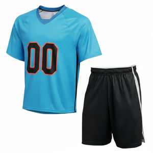 Ensemble d'uniformes de lacrosse à prix abordable, fabriqué en usine, couleur personnalisée, imprimé, séchage rapide, respirant pour hommes - Product Image 6