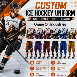 Good Quality Wholesale Rate Custom Sublimated Team Wear High Quality Full Set Sublimated OEM ODM Service Ice Hockey Uniform - Product Image 4