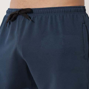 Shorts d'été pour hommes en tissu 100% coton, taille élastique, coupe décontractée, pour le sport, l'entraînement, les activités de plein air et le quotidien, en vente. - Product Image 5
