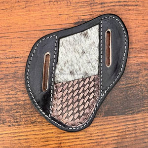 Nouvel arrivage de couvre-couteaux en cuir usiné à la main Style occidental extérieur pour couteau pliant couvre-couteaux stylé - Product Image 2
