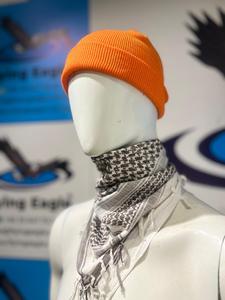 Keffiyeh arabe tactique du désert - Écharpe Shemagh en tissu jersey de coton respirant et doux pour la peau, toutes saisons - Product Image 4