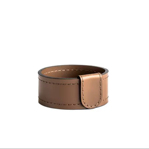 Modern Style Leather Napkin Ring For <b>Rustic</b> Wedding Decoration And <b>Farmhouse</b> Themed <b>Dining</b> <b>Table</b> - Product Image 1