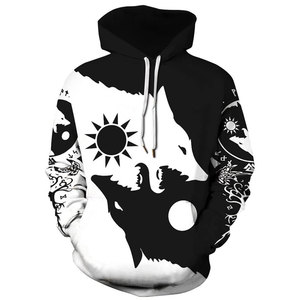 Sudadera con Capucha de Invierno de Alta Calidad, 100% Algodón, con Impresión por Transferencia y Logotipo Personalizado, Ecológica, Transpirable, Informal - Product Image 1