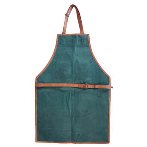 Tablier en cuir véritable unisexe personnalisable en gros pour barbier et salon - Product Image 6