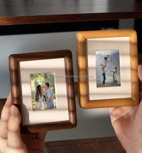 Marco DE FOTOS Rectangular de madera de alta calidad con diseño tallado Logotipo personalizado e impresión UV para el hogar y el escritorio del Hotel De La India - Product Image 5