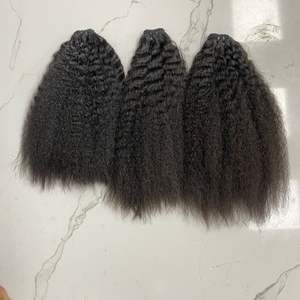 Extensiones de cabello humano vietnamita sin químicos, recto, doble estirado, cutícula alineada, tejido de cabello al mejor precio para mujeres negras - Product Image 3