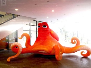 Atractivo <span class=keywords><strong>Pulpo</strong></span> Inflable <span class=keywords><strong>de</strong></span> Ocho Patas, Calamar Gigante <span class=keywords><strong>de</strong></span> Tela Oxford con Logotipo Personalizado, Escultura Marina para Decoración <span class=keywords><strong>de</strong></span> Festivales/Eventos/Zoológicos - Product Image 4