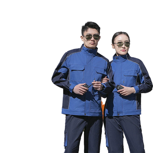 Camisa de Trabajo de Alta Visibilidad, Transpirable, de Manga Larga, de Algodón, Personalizada para Mecánicos, Soldadores, con Reflectores, Unisex - Product Image 3