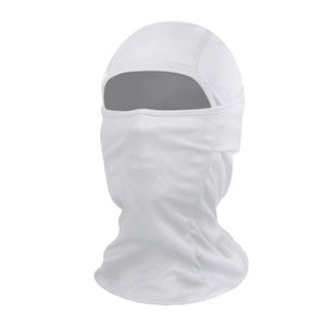 Balaclava de secado rápido de spandex/poliéster de alta calidad, del mejor fabricante, a la moda, para exteriores, con diseño personalizado, color negro. - Product Image 6