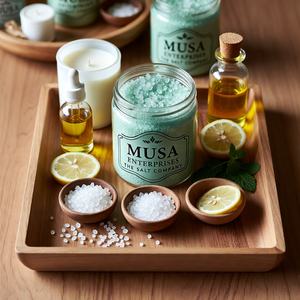 Sal de Baño de Piedra del Himalaya Natural para Desintoxicación, Diseño Moderno Tallado, para el Día de la Madre - Terapia de Spa Ecológica - Product Image 5