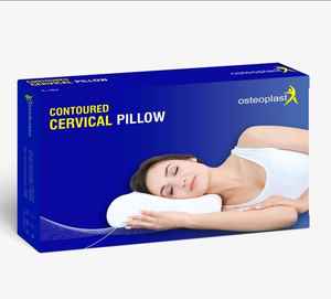 Almohada Cervical Contorneada para Alivio del Dolor de Cuello, Soporte Ortopédico para Dormir, Almohada para Alineación de la Columna Vertebral - Product Image 3